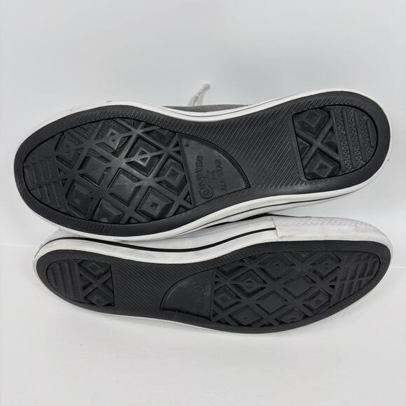 Converse All Star Chuck Taylor High Top Sneakers Shoes Mens 9 Gray Street - Picture 13 of 13